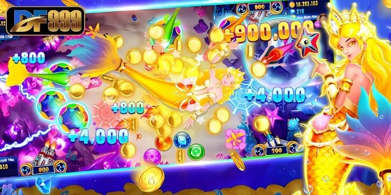 Bắn Cá Tiên DF999 - Nhắm Chuẩn Thả Hay, Thưởng Bay Về Túi 1 Tựa game hút hồn người chơi với khung cảnh lung linh