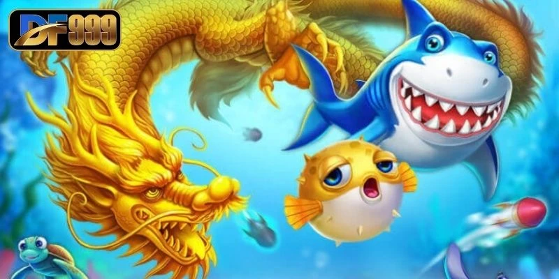 Bắn Cá DF999 - Sân Chơi Săn Ngư Tái Hiện Biển Sâu Hot 3 Thử sức hóa thân tay săn với săn ngư thần rồng